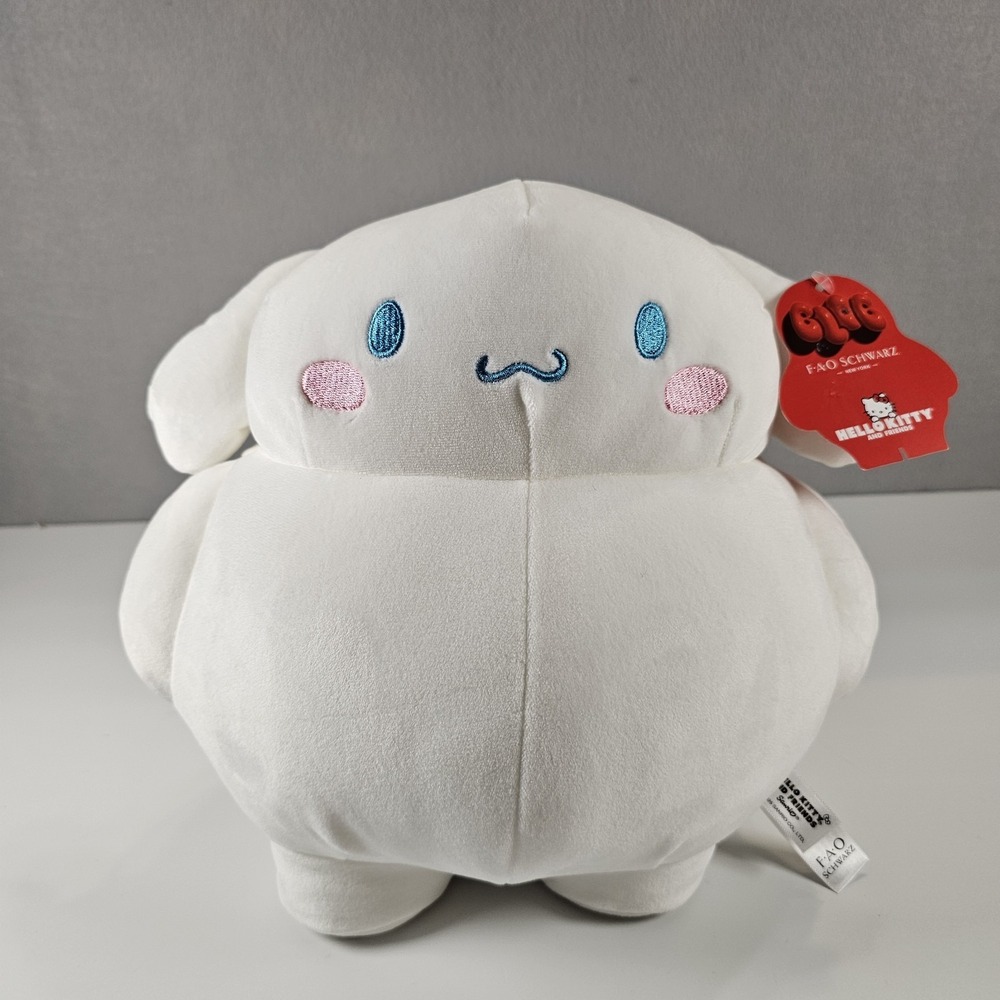 FAO Schwarz Sanrio Cinnamoroll Plush 10" Hello Kitty & Friends NWT 2025